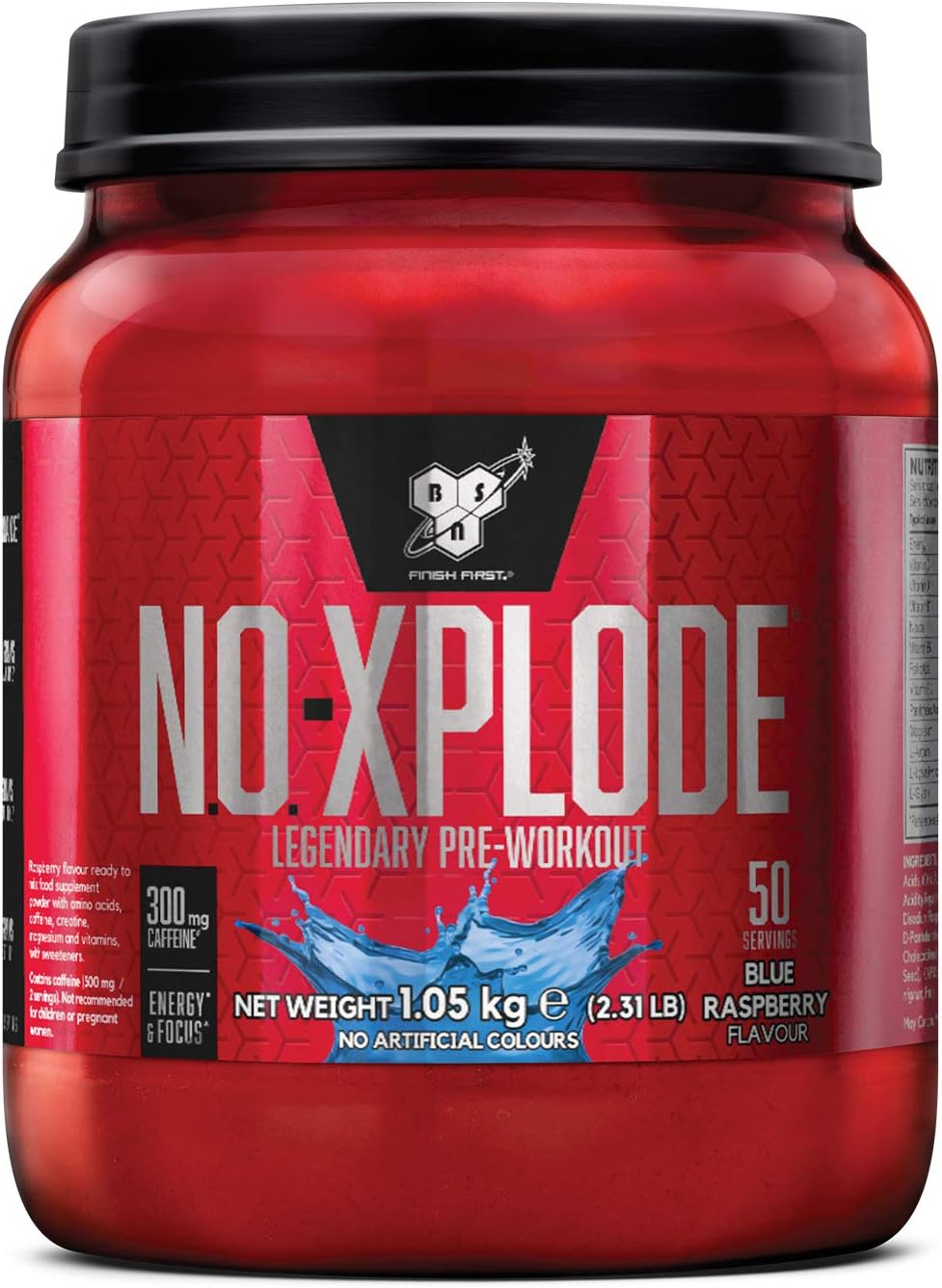BSN Nutrition N.O.-Xplode Pre Workout Powder with Creatine Monohydrate, Beta Alanine, Caffeine