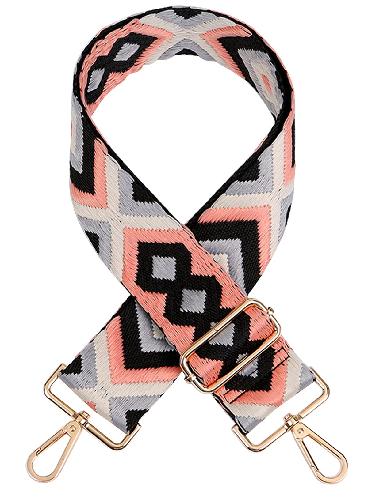 Adjustable Wide Shoulder Strap Replacement Belt Crossbody Canvas Bag Handbag Wide 3.8cm