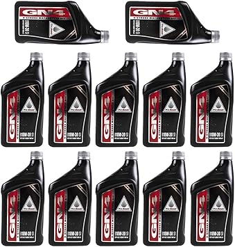 Amazon Com New Genuine Honda Gn4 10w30 Atv Utv Motorcycle Pwc 4 Stroke Engine Oil 1 Case 12 Quarts Automotive