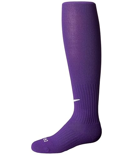 purple nike football socks