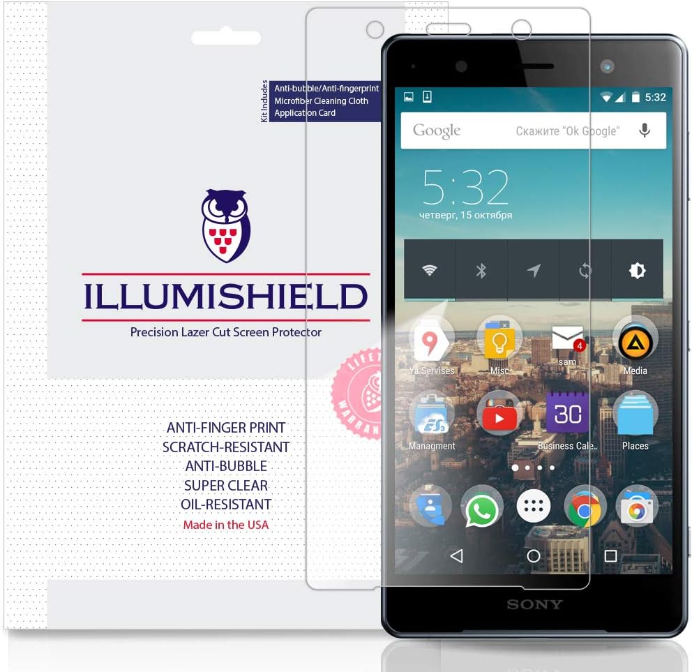Amazon Com Illumishield Screen Protector Compatible With Sony