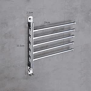 Toalleros repisa Toallero giratorio bipolar de muchos varillas ...