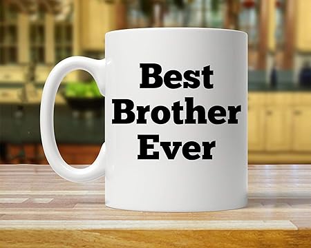 Idee Regalo Natale Fratello.Idea Regalo Per Fratello Migliore Fratello Fratello Fratello Fratello Regalo Per Fratello Fratello Idea Regalo Per Natale 325 Ml Amazon It Casa E Cucina