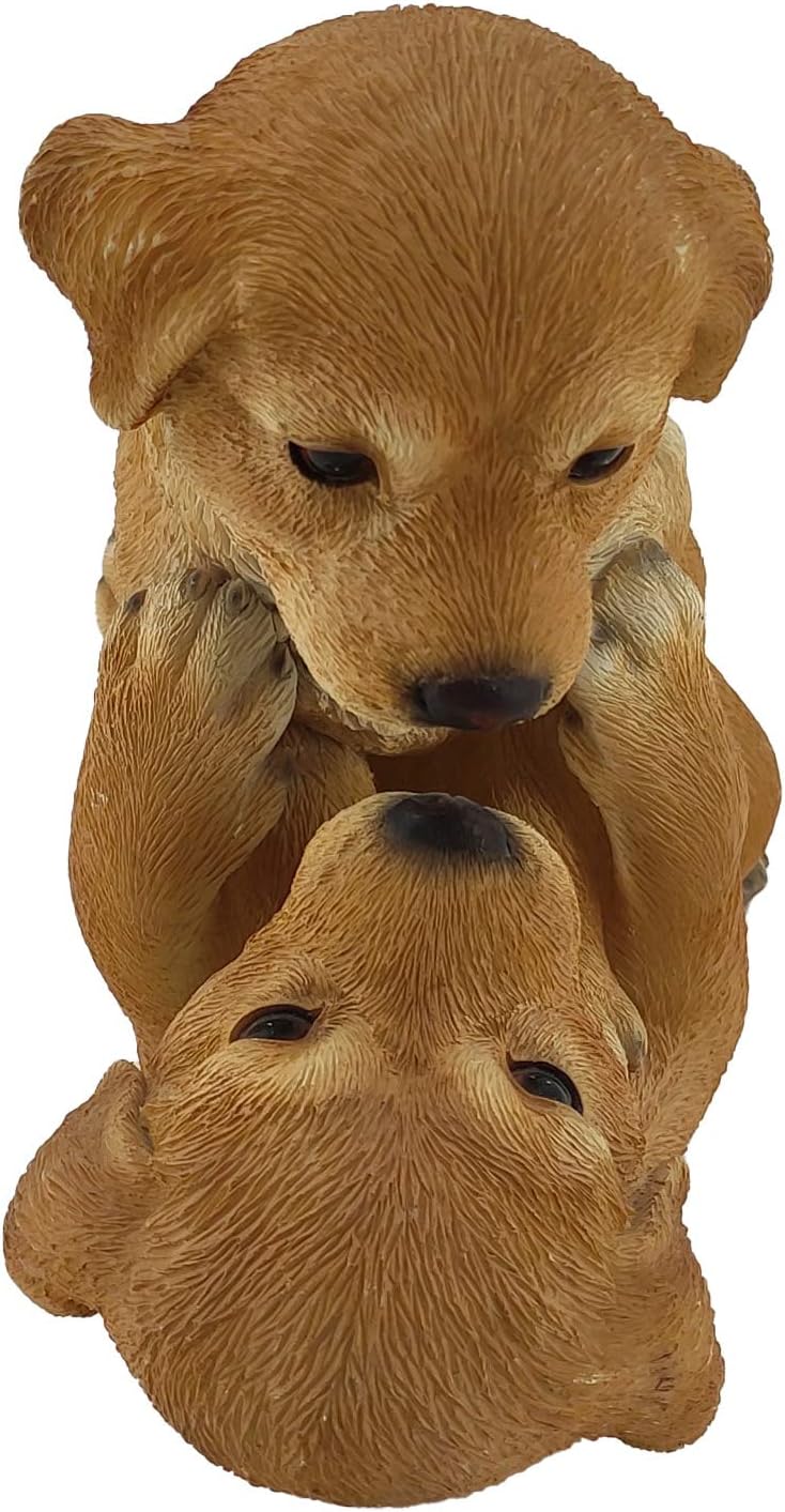 G&H Decor, Garden Labrador Statue, Hand Finished Yellow Lab Realistic Dog with Intricate Detail - Image 4