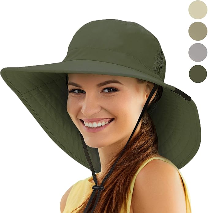 boonie hats with rear sun flap