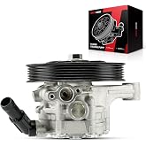 Torchbeam 21534 Power Steering Pump with Pulley for 2011-2013 Odyssey | 2012-2013 Pilot, Ridgeline, OE Replace# 21534, 56110RN0A51, 56110RV0A01