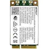 NETELY 802.11N Mini-PCIE Interface 900Mbps Dual Band WiFi Adapter for Laptop PCs and Desktop PCs,2.4GHz 450Mbps and 5GHz 450M