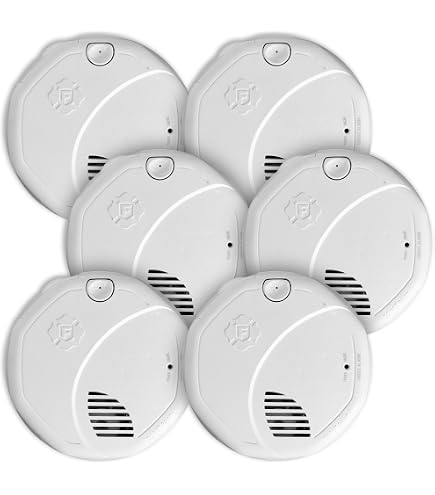 BRK First Alert Interconnect Hardwire Smoke Alarm with Battery Backup and Voice SM100V-AC - Case