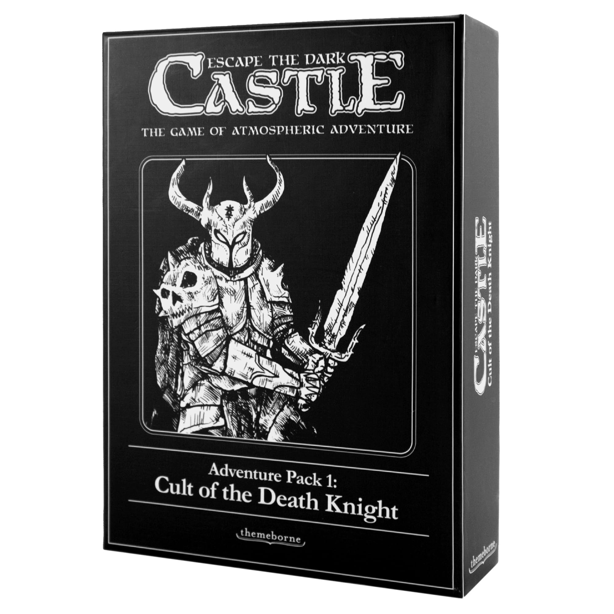 Themeborne | Adventure Pack 1: Cult of the Death Knight: Escape the Dark Castle Exp. | Board Game | Ages 14+ | 1-4 Players | 20-45 Minutes Playing Time