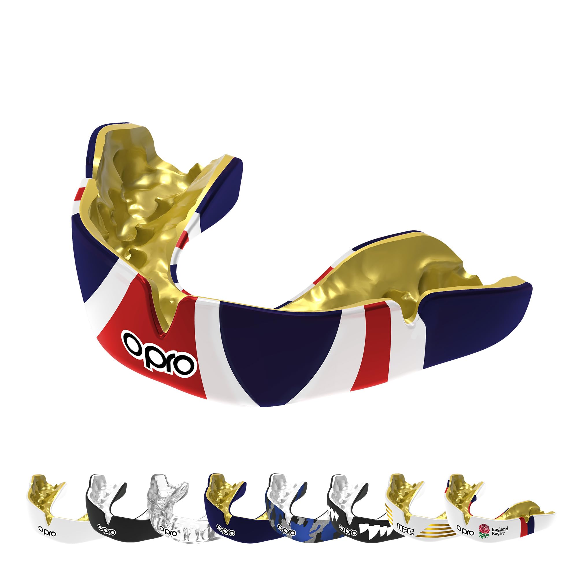 OPRO Instant Custom-Fit Mouthguard – Dentist Level Gum Shield Adult and Kids – OPRO Mouth Guard Boxing and MMA, Self-Fit Gum Shield Rugby and Hockey – Maximum Protection with Dental Warranty — image 1