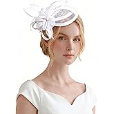 C.Garopl Accessories Fascinators Hats Women Vintage Wedding Fashion Headband Clip Church Cocktail Dresses Headwear Tea Party