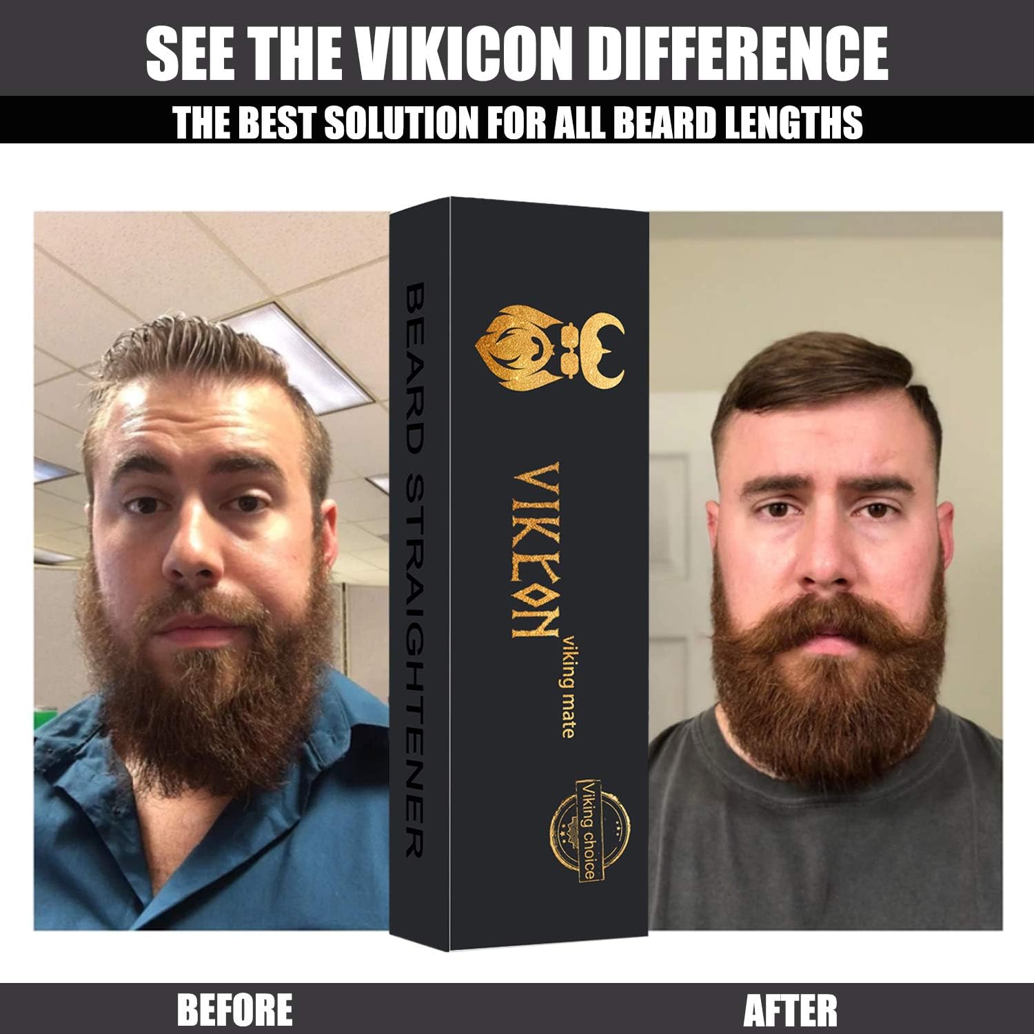 vikicon beard straightener