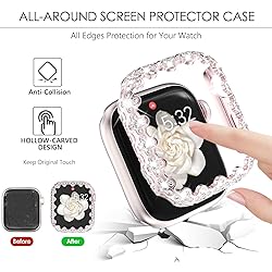 WINGLE Bling Bumper Case Compatible with Apple
