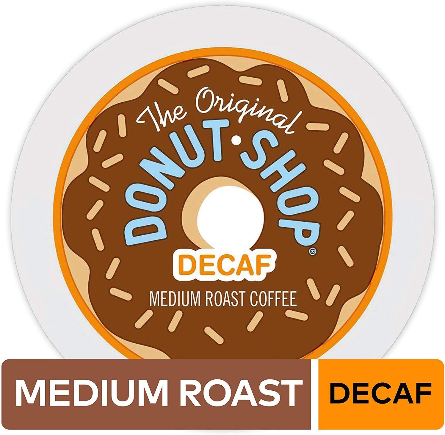The Original Donut Shop Keurig Single-Serve K-Cup Pods, Medium Roast Coffee 110 count, DECAF (Decaf - 110 Count)