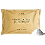 PURE ORIGINAL INGREDIENTS Hyaluronic Acid (1oz) Water Soluble, Fine Powder