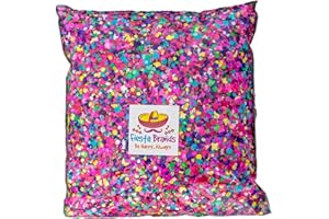 FIESTA BRANDS Fiesta Confetti.Value Mexican Colorful paper Confetti. Medium Bag .44lb/200gr.