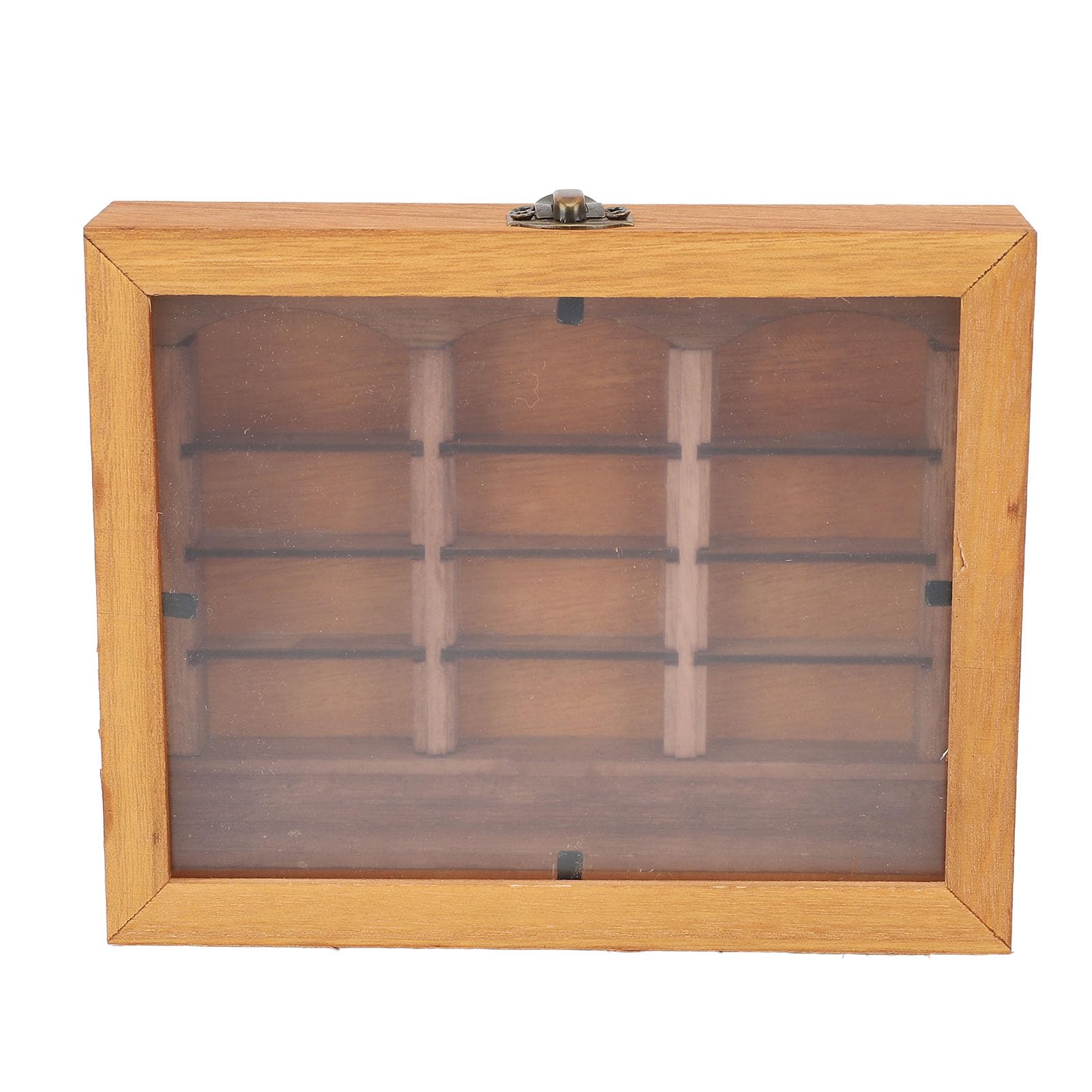 Stress Reliever, Miniature Book Boxes Display Case Cabinet, Shake Away Anxiety Bookshelf, Anxiety Relief Bookshelf Toy, for Living Room Desk Ornament (Single Bookshelf)