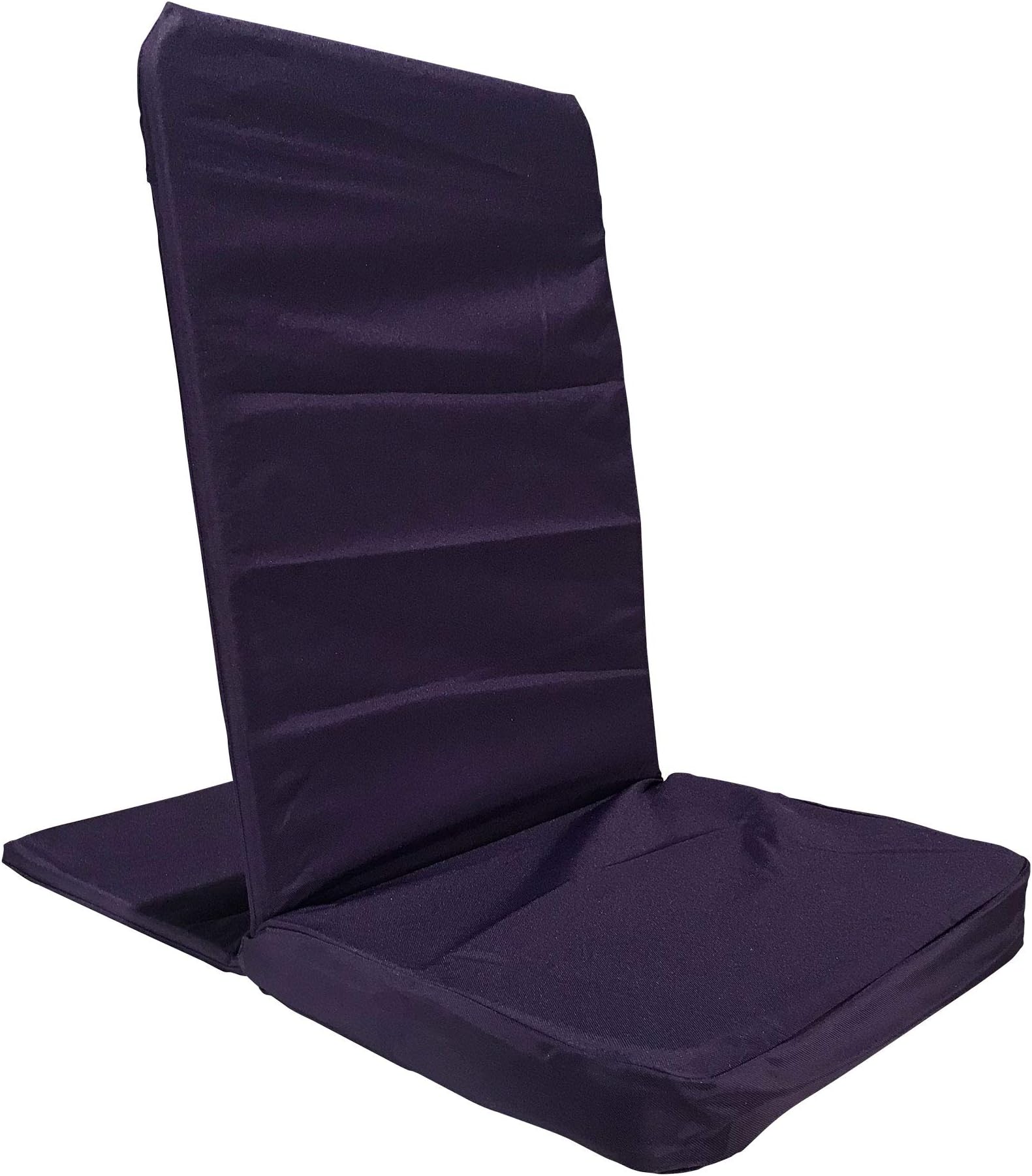 Back Jack Floor Chair - XL Size (Tuff Duck Material) (Purple)