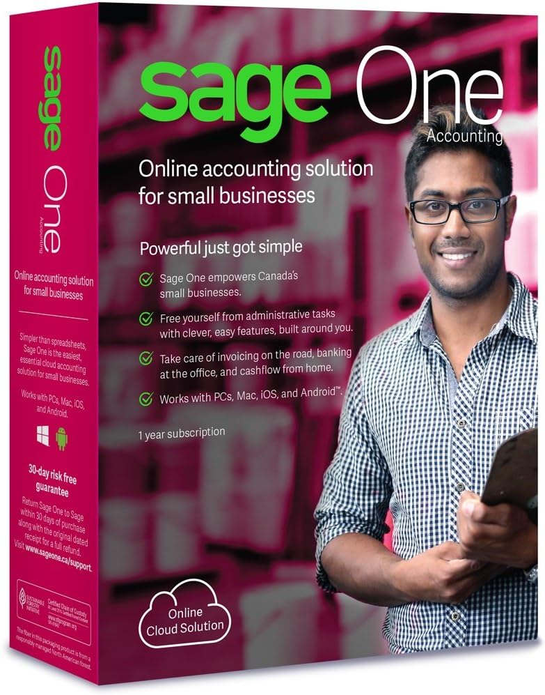 Sage One Accounting (11Users) Amazon.ca Software