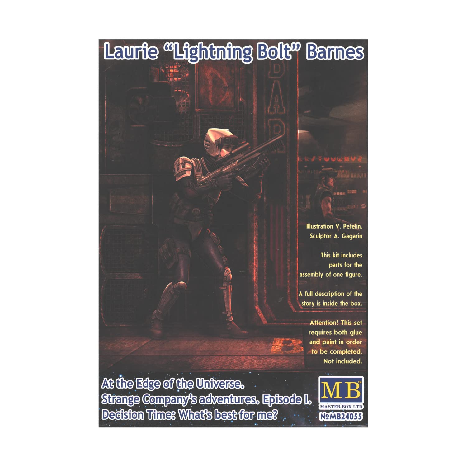 Masterbox 1: 35 - At The Edge of The Universe. Laurie Barnes