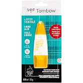 Tombow 62185 Textile Liquid Glue, 1-Pack. Dual Tip Dispenser