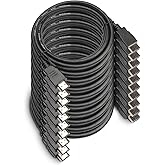 OREI 6FT HDMI Cable 10-Pack – High-Speed HDMI Cable for 4K, 3D, Ethernet, ARC, and 1080p – Compatible with Roku, Blu-ray, Xbo