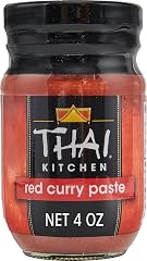 Thai Kitchen Red Curry Paste, Gluten Free, Vegan, Authentic, Non GMO, Hot Heat, For Thai-Inspired Cooking, Stir-Fry, Soups, C