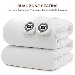 Bedsure Heated Mattress Pad King - Bed Warmer with
