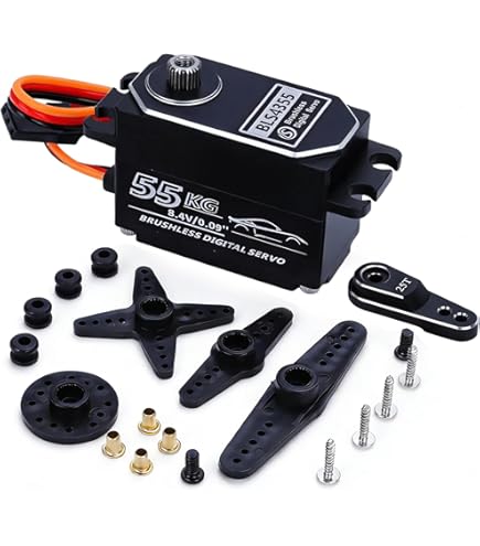 Amazon.com: Sanwa 107A54478A PGS-LH II Low Profile brushless Servo