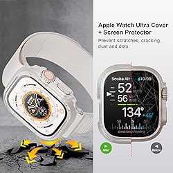 BHARVEST 3-Pack Case for Apple Watch Ultra 2