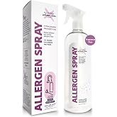Allergy Asthma Clean Allergen Spray Pet &amp; Dust Allergies 33.8oz | Backed by Science, Up to 99% Neutralization, Fragrance Free, Pet Friendly, Loved by 300,000, Just Add Water Design
