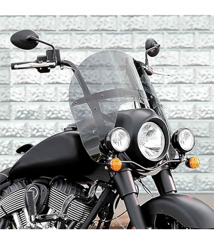 Amazon.com: Indian Motorcycle Wind Deflector, Tinted Poly