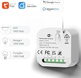ECO-NEWLEAF WiFi Smart Wireless Light Switch Waterproof Alexa Google Voice view 2