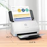 HP ScanJet Pro 3000 s4 Sheet-Feed Scanner 6FW07A Light Grey ADF Up to 40ppm view 5