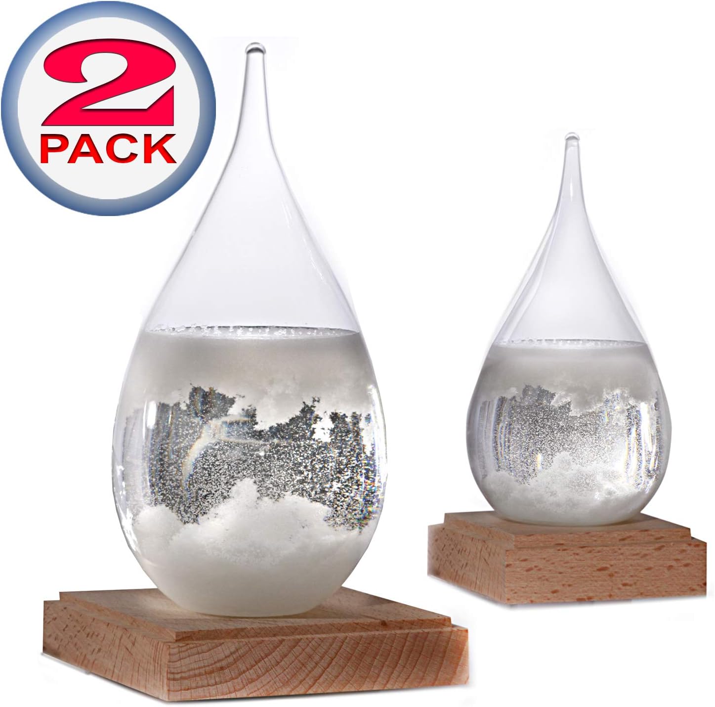Storm Glass Weather Forecaster Predicting Glass Prediction Device Tool