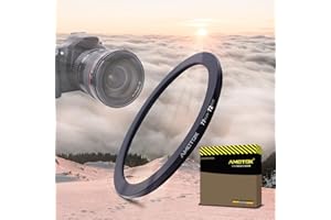 AMOTOK 77mm Lens to 72mm Camera Lens Adapter,77mm to 72mm Filter Step-Down Ring Adapter Ring,Compatible All 72mm Filter Accessory