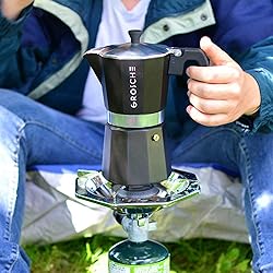 GROSCHE Milano Stovetop Espresso Maker Moka Pot 9