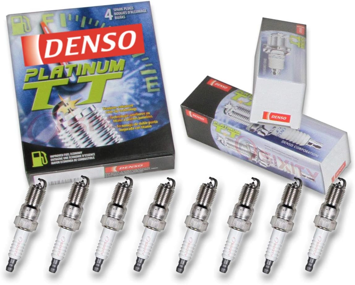 8 pc Denso Platinum TT Spark Plug for Cadillac Escalade ESV 6.0L 6.2L V8 20032014