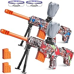 Lazzarou 2 Pack Electric Blaster Toys, Full Auto