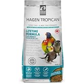 HARI Tropican Bird Food, Maintenance Parrot Granules 2 mm, 1.8 lb Bag | Hagen Parrot Food with Peanuts &amp; Sunflower Seeds, Lifetime Formula