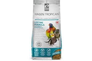 Tropican 1.8-Pound Lifetime Maintenance Cockatiel Granules, Standup Zip Bag