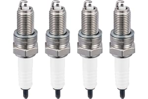 SYKRSS 5531 Spark Plugs 4 Pack - Compatible with Honda Compatible with Kawasaki Compatible with Suzuki Compatible with Triump