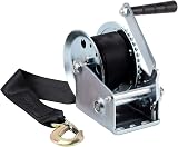 Trintion Heavy Duty 1000lbs Geared Hand Winch 6m Cable 550kg Marine Trailer Boat view 1