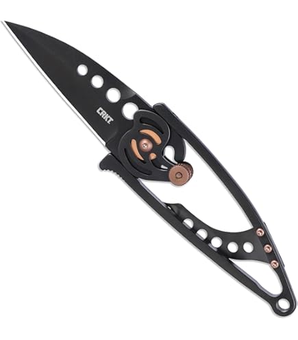 Amazon.com: CRKT Trask Everyday Carry Folding Knife with Deadbolt