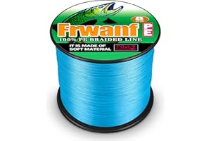 Frwanf Braided Fishing Line 8 Strands of Super Strong PE Fishing line Extreme Power Fishing Braided line is Used for Saltwater and Freshwater Fishing