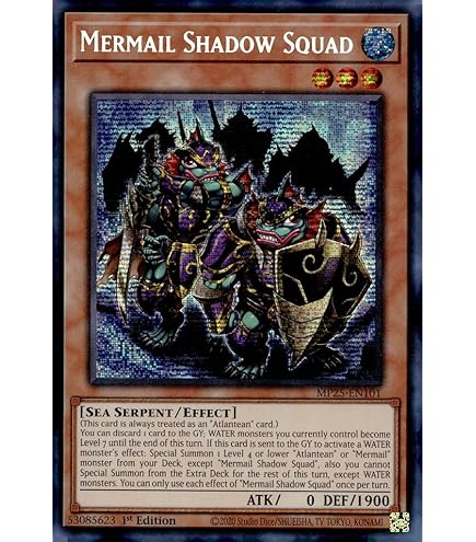 Amazon.com: YU-GI-OH! - Mermail Abyssmegalo (ABYR-EN020) - Abyss Rising -  Unlimited Edition - Secret Rare : Toys & Games