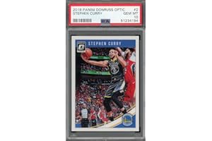 POWERS COLLECTIBLES Stephen Curry 2018 Panini Donruss Optic Basketball Card #2 Graded PSA 10