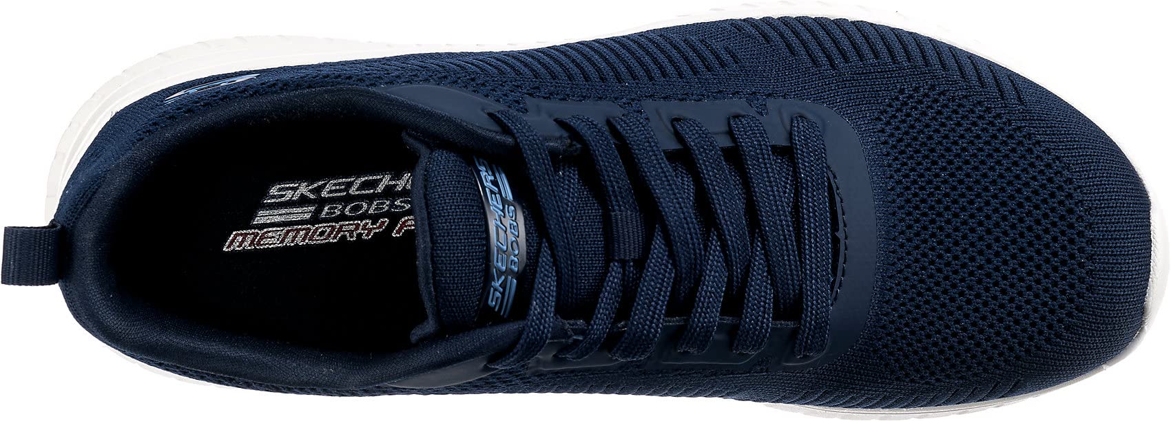 Skechers Damen Bobs Squad Chaos Face Off Sportschuhe, Marineblau, 40 EU 6