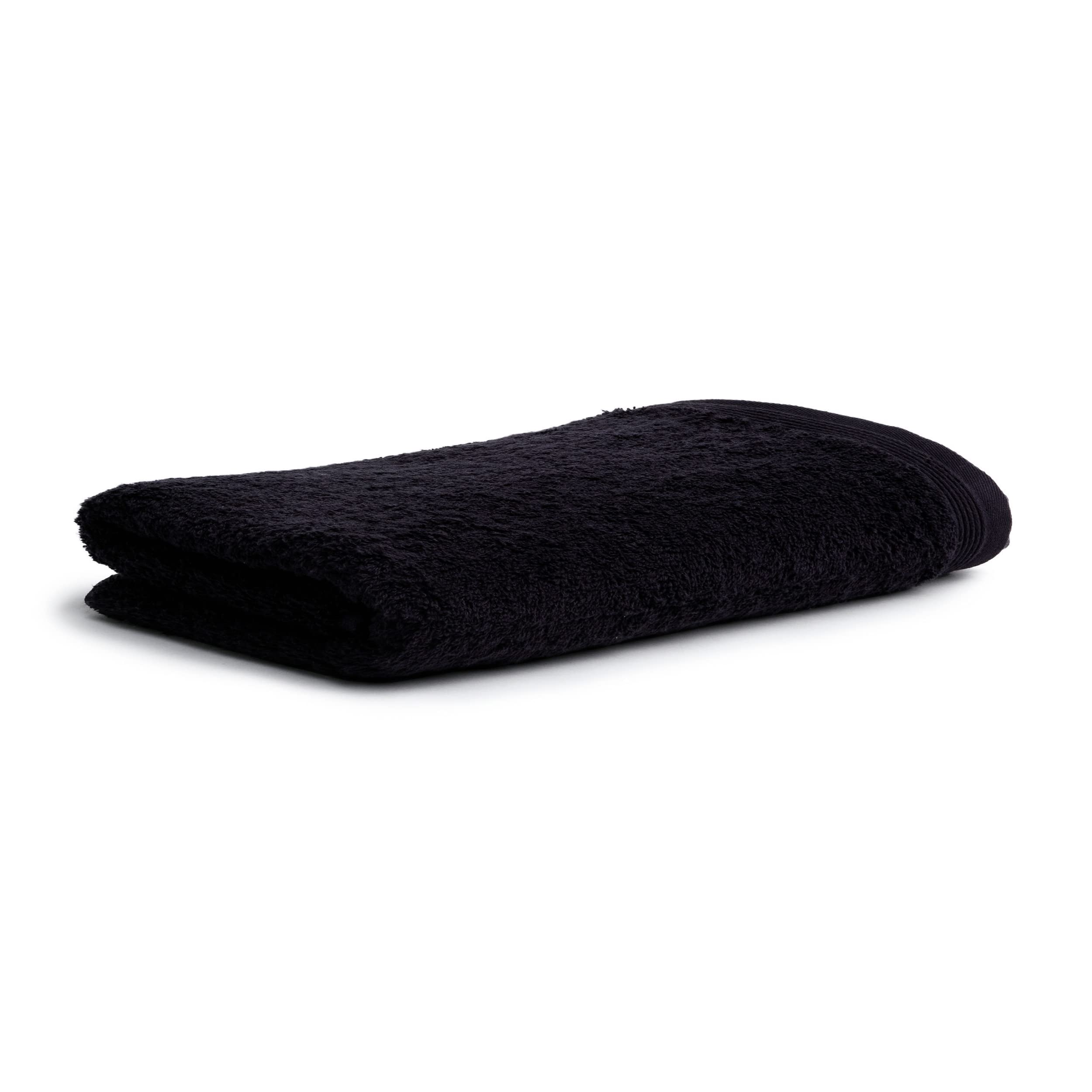 Möve Superwuschel bath sheet 100 x 160 cm, Towel - Made in Germany, 100% cotton, black