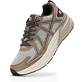 FitVille Mens Walking Shoes Wide Width Thicker Cushioning Sneakers Extra Wide Shoes for Men Bouncy Shoes Non Slip Workout Gym Athletic Sneakers